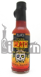 Blair's Original Death Sauce with Chipotle and Skull Keychain